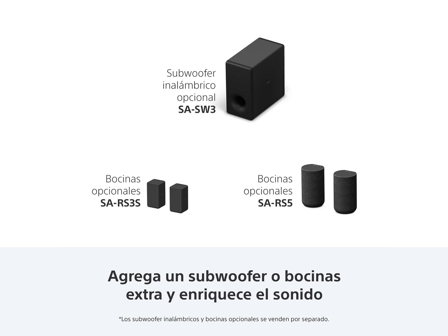 Sony Teatro en Casa BRAVIA Theater Bar 9 con Dolby Atmos y DTS-X HT-A9000