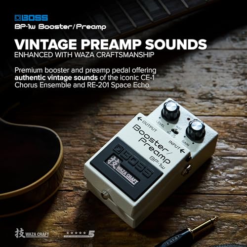 Boss BP-1W Boost, Overdrive y Preamp Effects Pedal