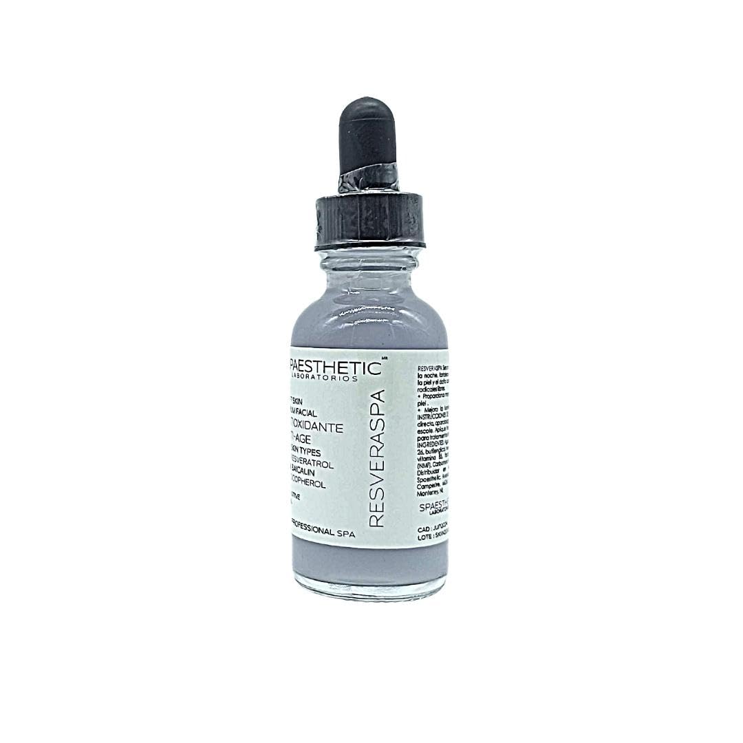 SPAESTHETIC - RESVERASPA - Serum facial hidratante, antioxidante y reafirmante con Resveratrol.