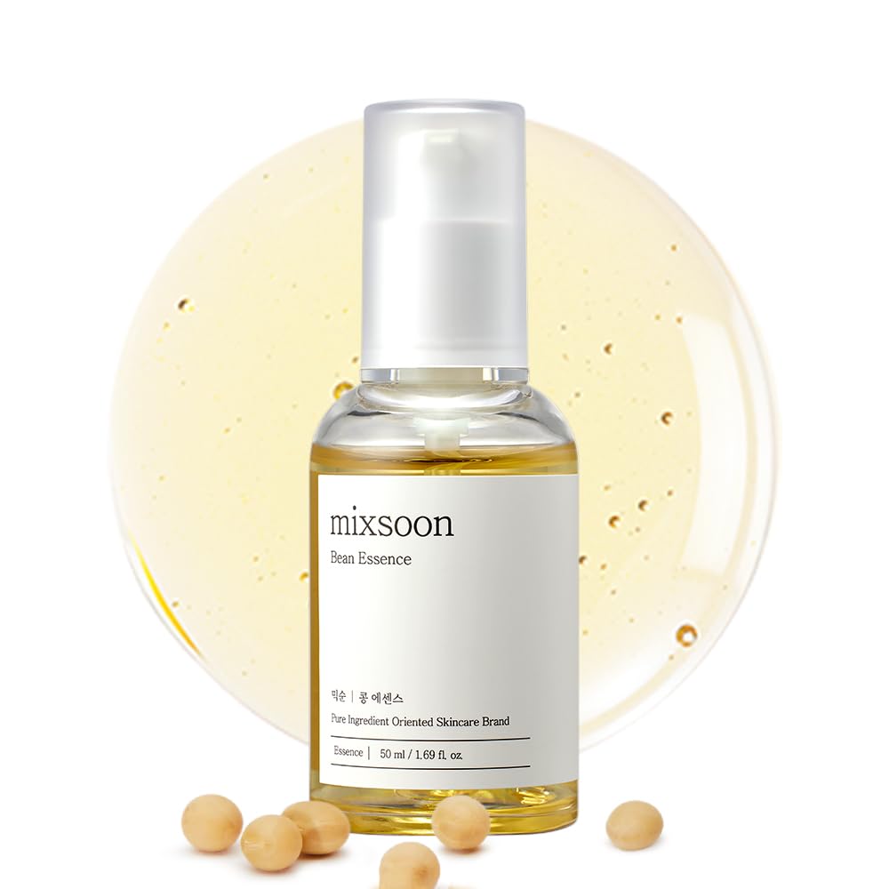 mixsoon [MIXSOON] Bean Essence 50ml | Suero de soja fermentado natural para hidratación y nutrición de la piel | Vegano