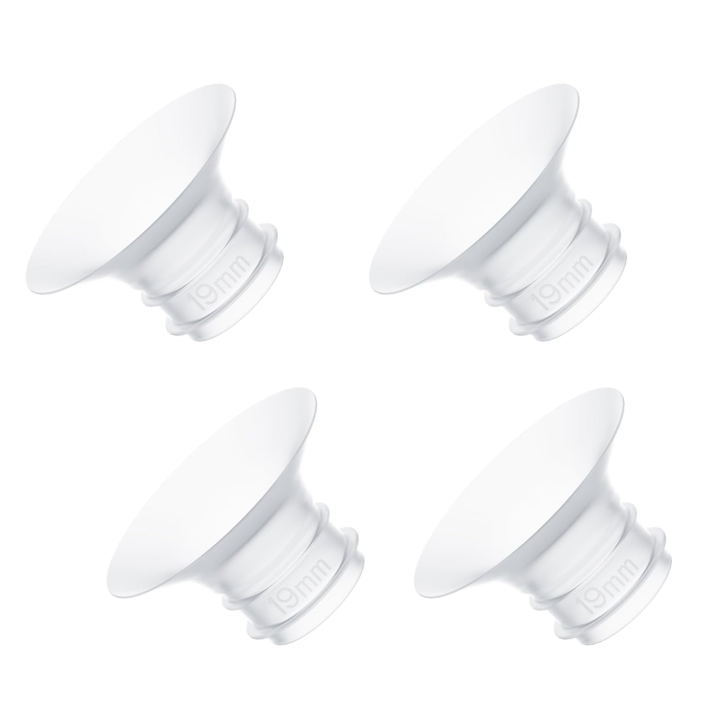 Momcozy Extractor de Leche Electrico Ultrafino | Air 1 - Inserto de 19 mm, 4 Unidades