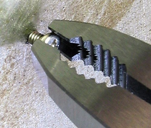 ENGINEER - Alicates de tornillo M2 - 「Neji-Saurus」 - Extractos de tornillos desmontados, rotos, oxidados para diámetro de 0.08-0.1 pulgadas (2-3.5 mm), antiestático PZ-57