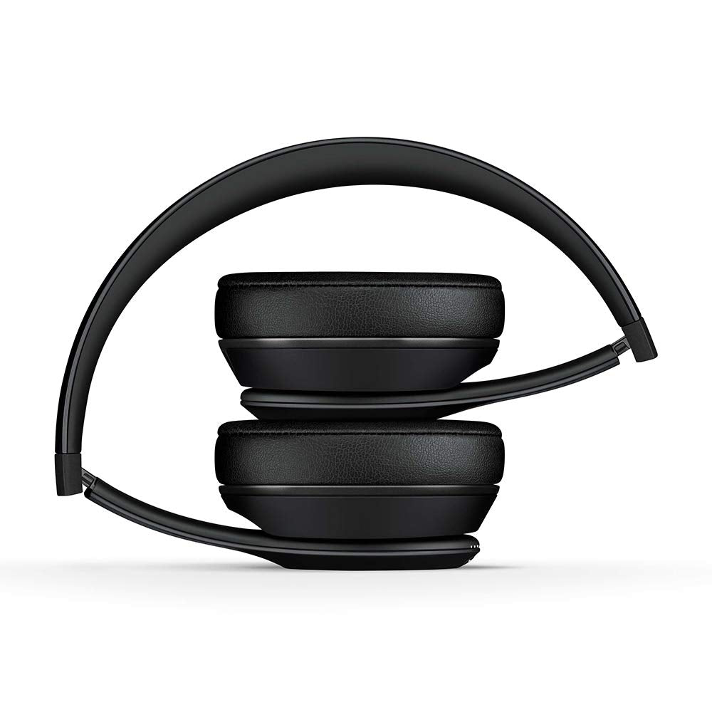 Beats Audífonos on-Ear Solo3 Wireless, Chip W1 para audífonos diseñado por Apple, Bluetooth Class 1, 40 Horas de Audio - Negro
