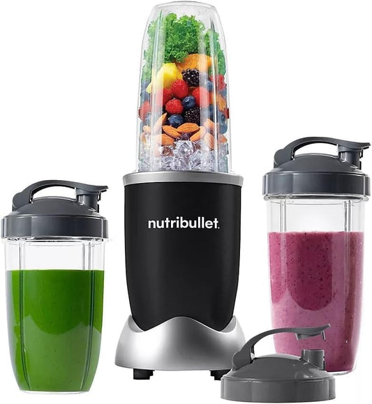 Licuadora NutriBullet Pro Negro Inoxidable Conjunto Exclusivo
