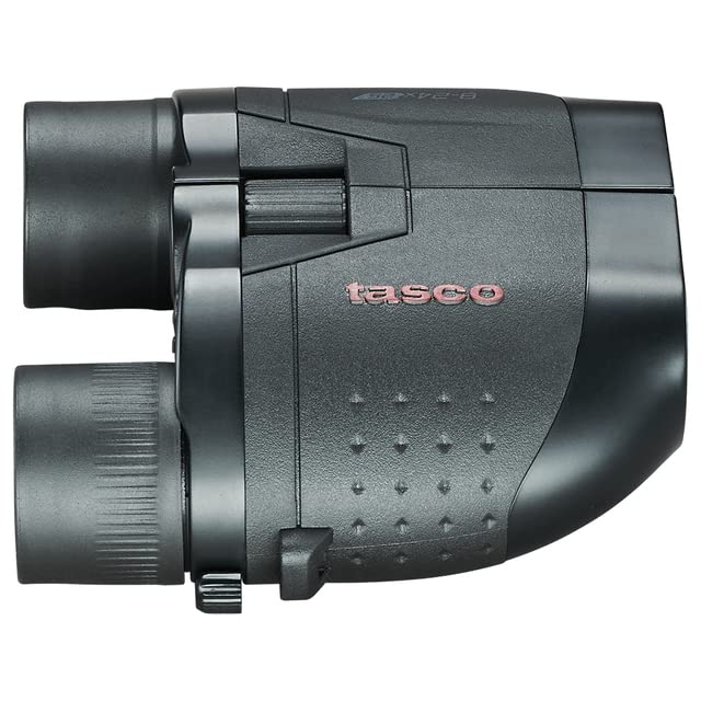 Binoculares Tasco Zoom Variable Negro Adaptables a Trípode Essentials 8-24x25 mm Focus Free