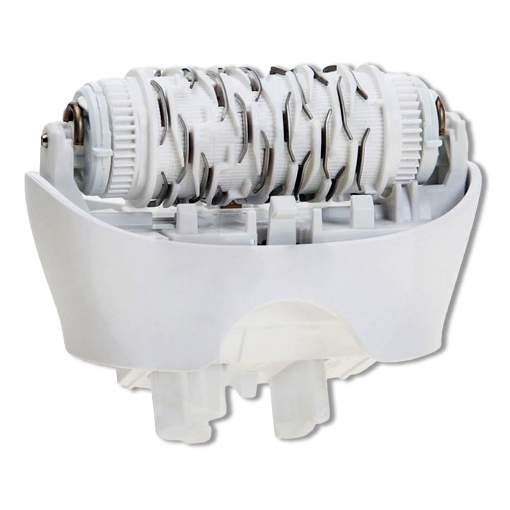 Anakel Home Repuesto Cabezal Depilación 81533164 Compatible con Braun Depiladora Silkepil 7, Silkepil 9, Xpressive y SensoSmart, Cabezal Extra Ancho, Color Blanco