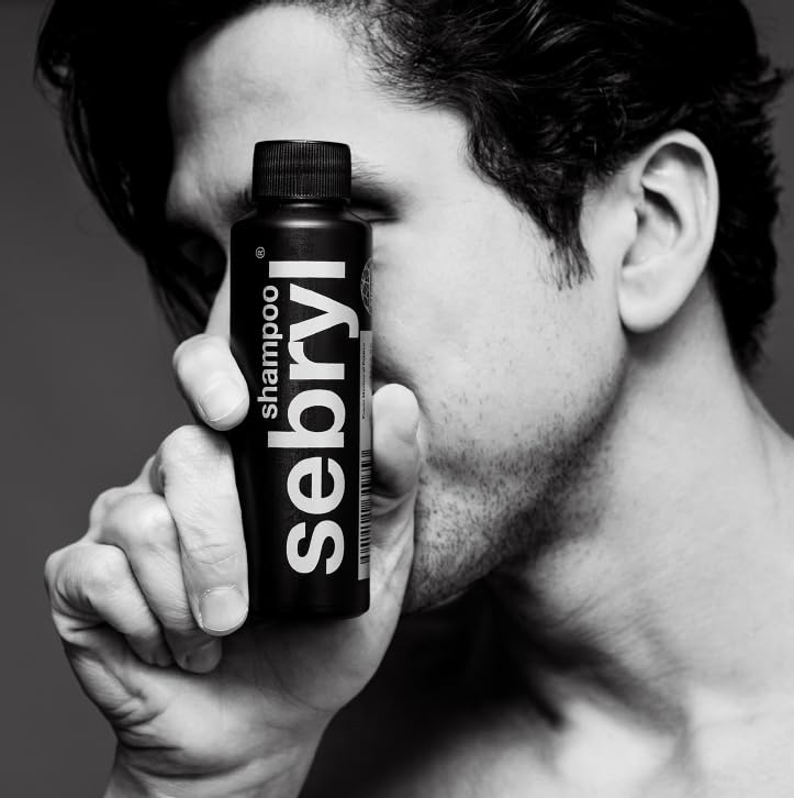SEBRYL - Shampoo Anticaspa Dermatológico, con Alquitrán de Hulla, Ciloquinol y Alantoína | Triple Acción para Cuero Cabelludo | Sin Parabenos, 150 g.