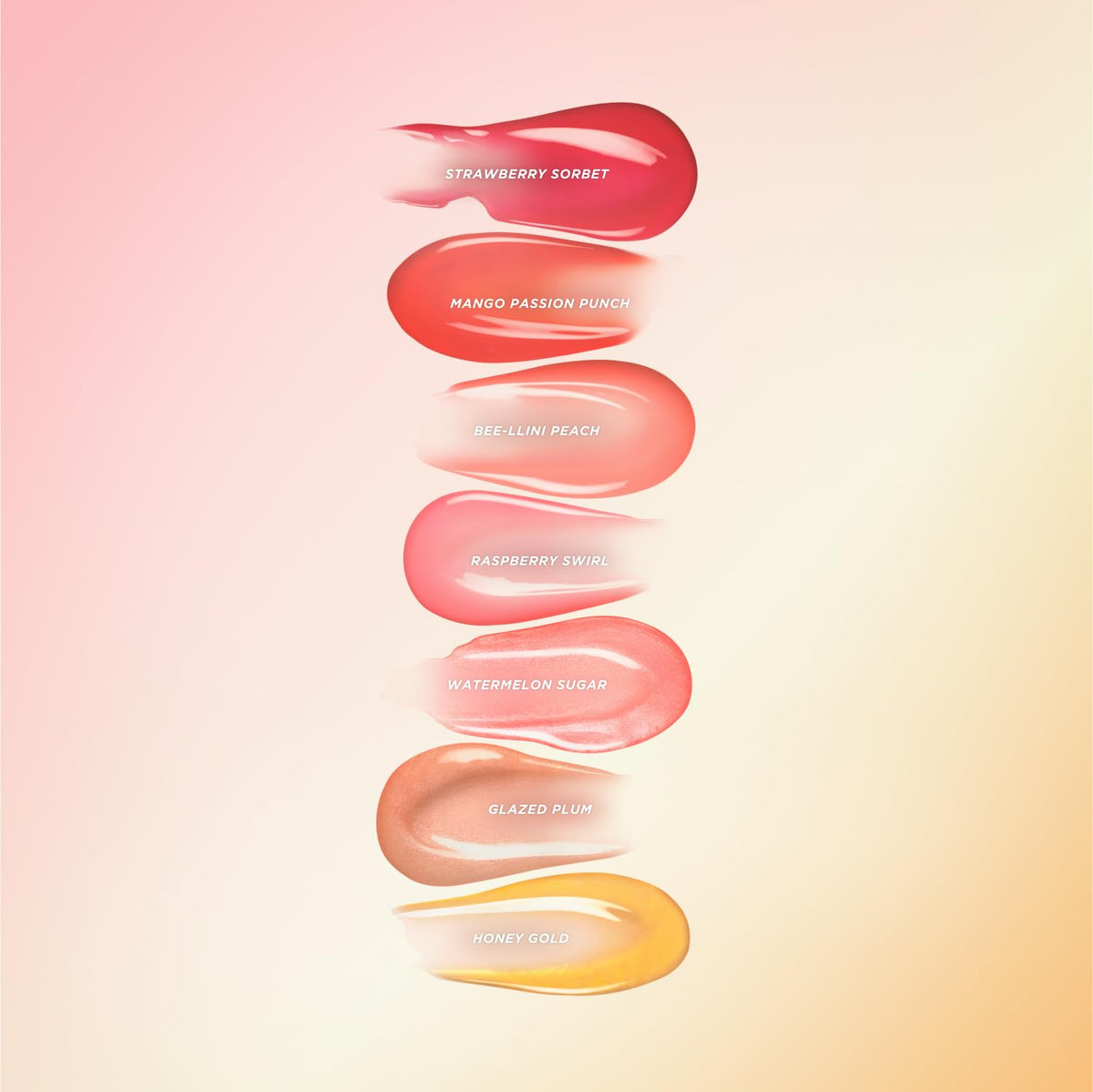 Gisou Aceite Labial Hidratante con Infusión de Miel, Raspberry Swirl