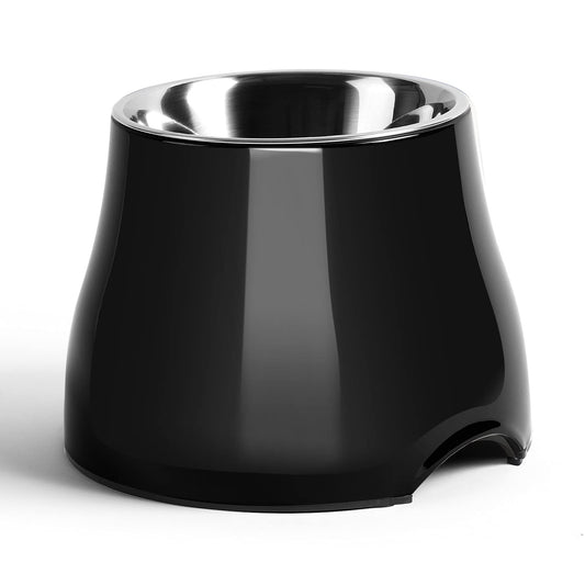 Cuencos Elevados Yoken Coloridos con Tazón de Acero Inoxidable para Perros de Tamaño Grande
