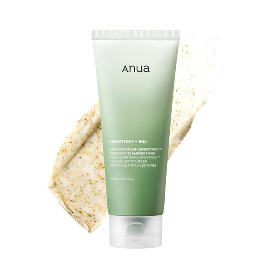 ANUA Heartleaf Quercetinol Pore Deep Cleansing Foam, 5.07 fl oz (150 ml)