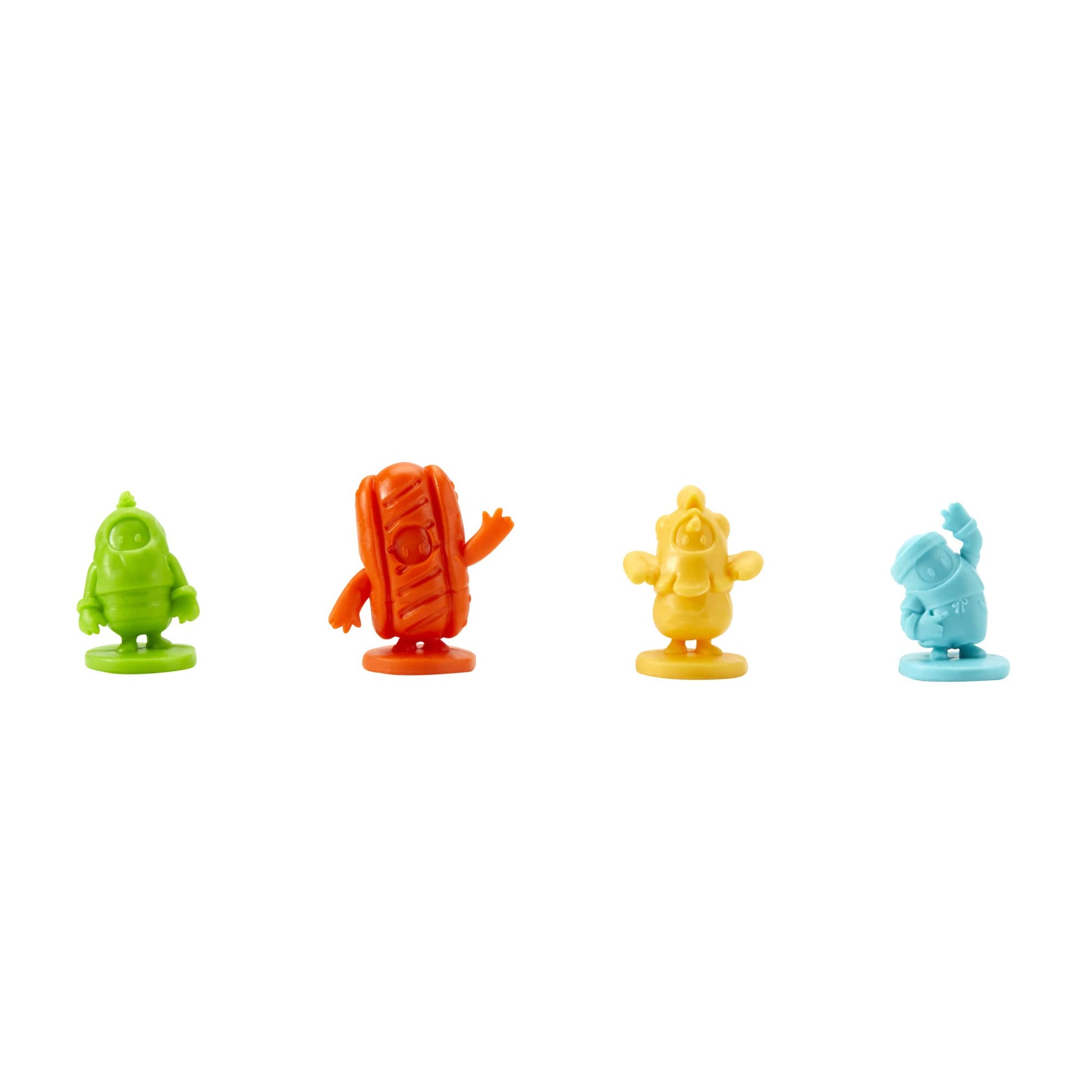 Juego de Mesa Monopoly Edición Fall Guys Ultimate Knockout para Jugadores de 8 Años+ con Obstáculos Interactivos y Troquel Knockout