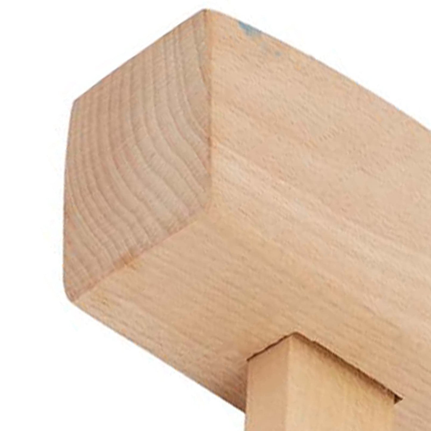 Martillo de Carpintero Profesional de Madera con Cara Llamativa en Ángulo
