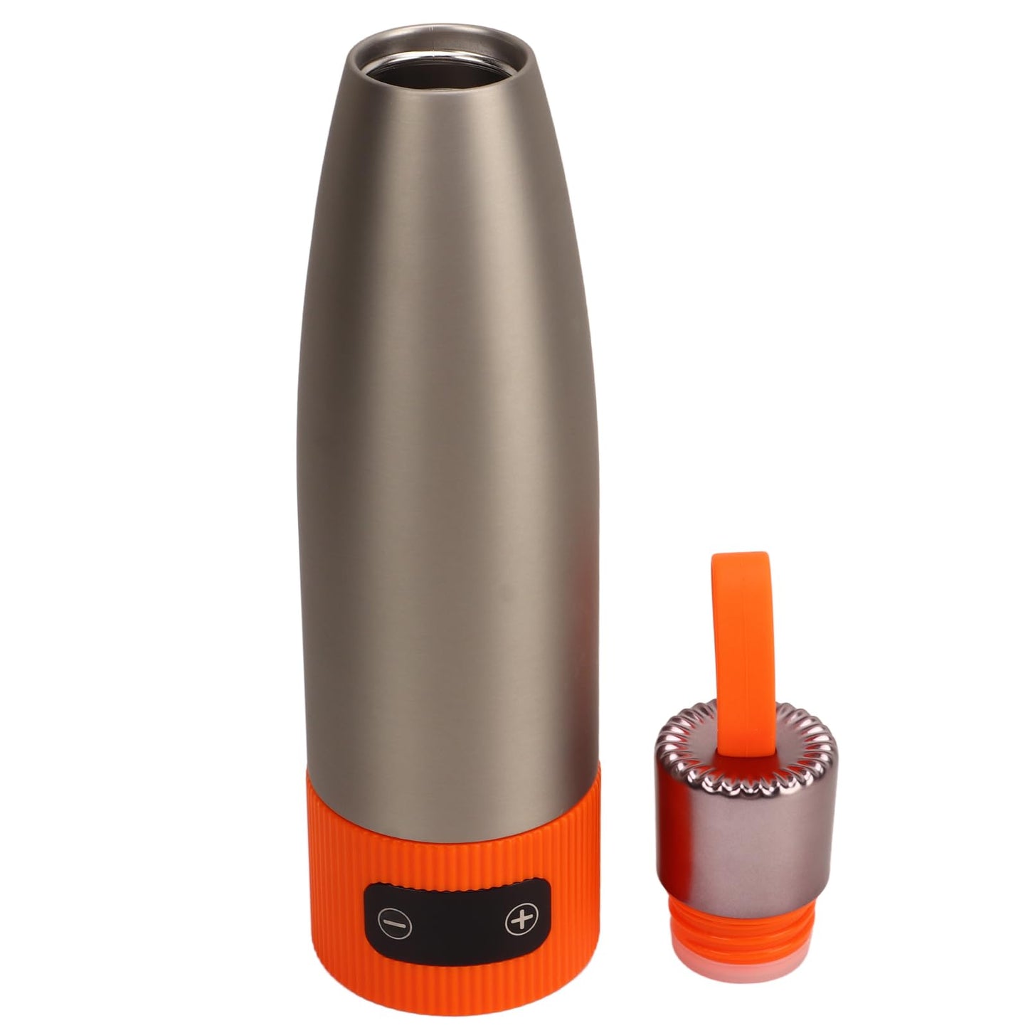 Calentador de Agua Portátil, 350ml Calentador de Biberón Portátil para Bebés, Calentador de Leche para Leche Materna o Fórmula, Viaje y Casa, Batería de 15000mAh de Potencia