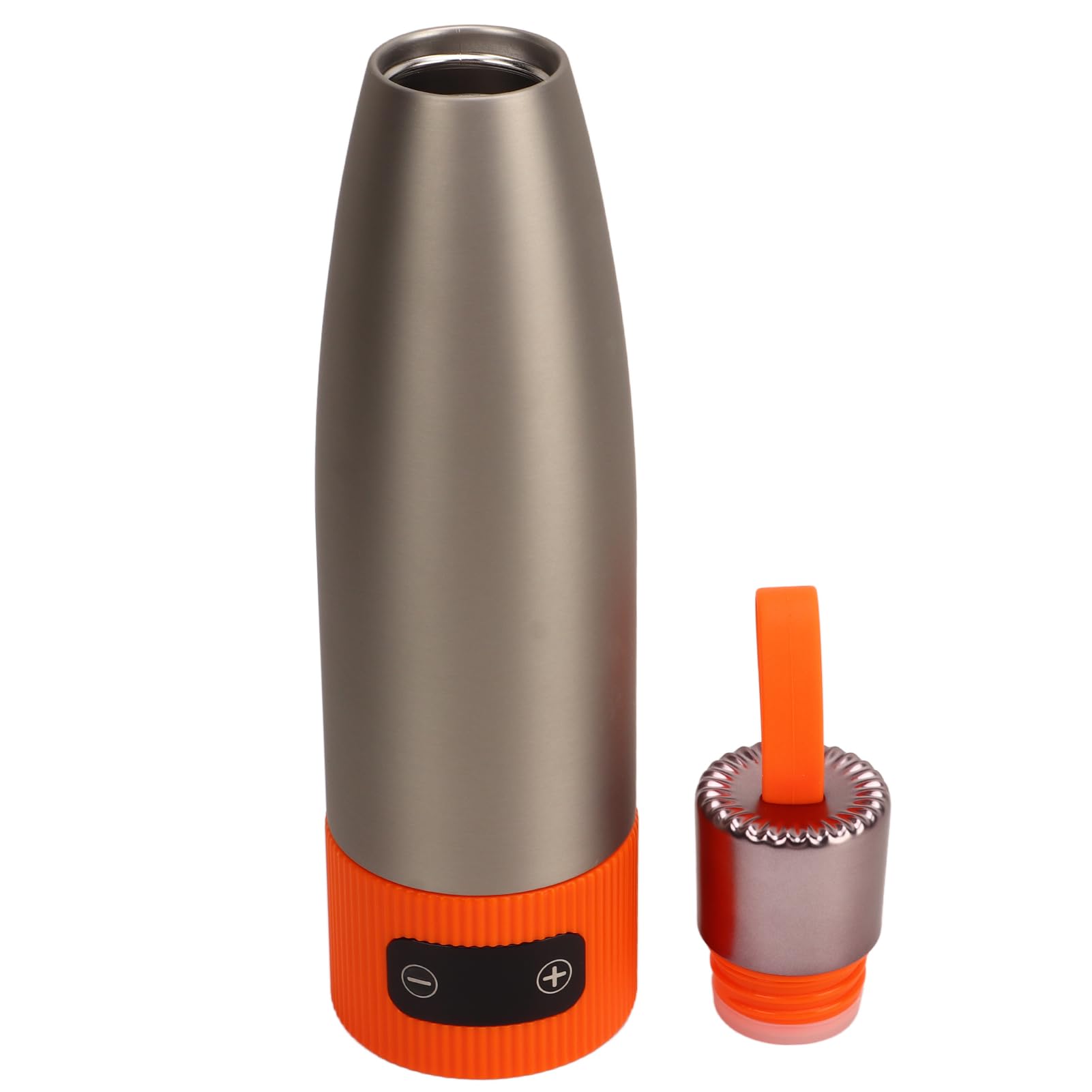 Calentador de Agua Portátil, 350ml Calentador de Biberón Portátil para Bebés, Calentador de Leche para Leche Materna o Fórmula, Viaje y Casa, Batería de 15000mAh de Potencia