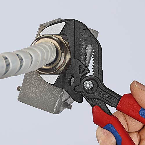 KNIPEX Tools - Llave de alicates, acabado negro, multicomponente (8602180)