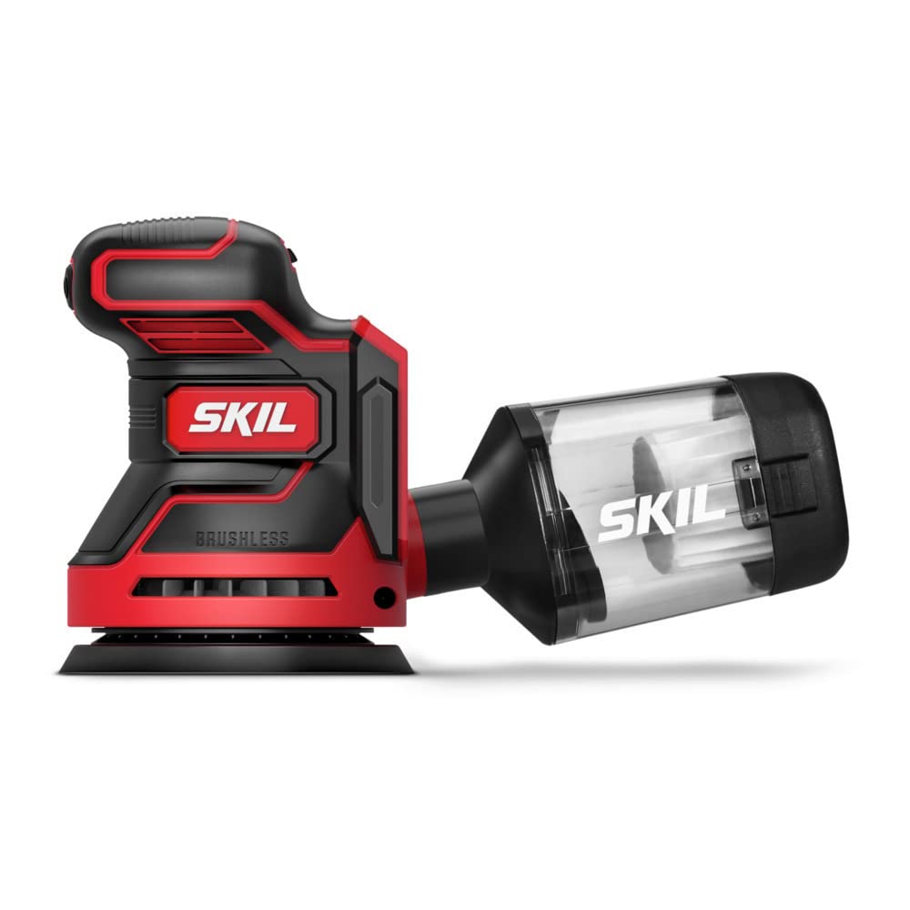 SKIL PWR CORE 20™ solo herramienta de lijadora orbital aleatoria de 20 V sin escobillas, SR660301