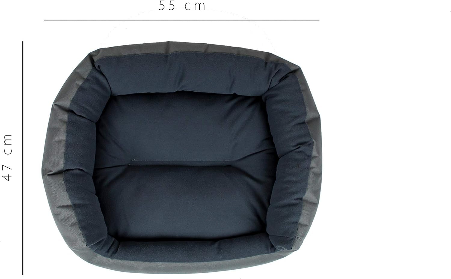 Cama para Perro Hills Gris Resistente y Confortable