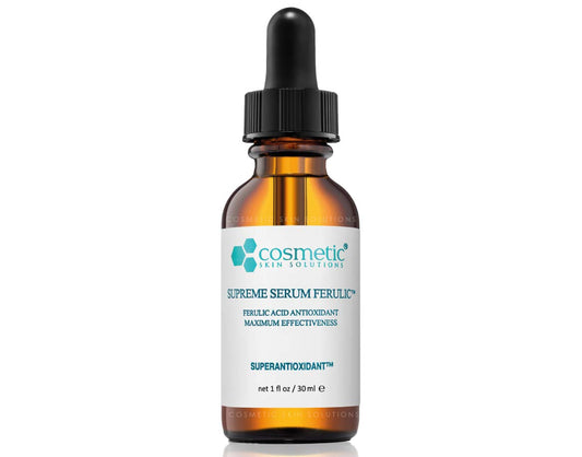 Cosmetic Skin Solutions. Supreme Serum Ferulic, superantioxidante que protege la piel del daño ambiental. 30 ml
