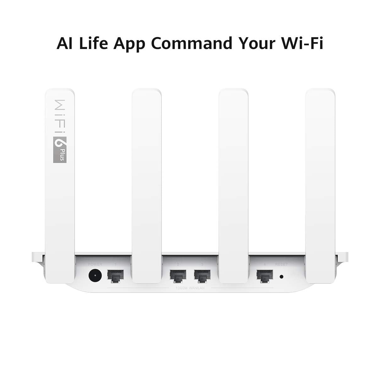 HONOR Router 3 WiFi 6 Plus 3000 Mbps Router inalámbrico de doble núcleo procesador de 1,2 GHz, enrutador de Internet inteligente para oficina en casa, versión global de la UE con adaptador de EE. UU.,