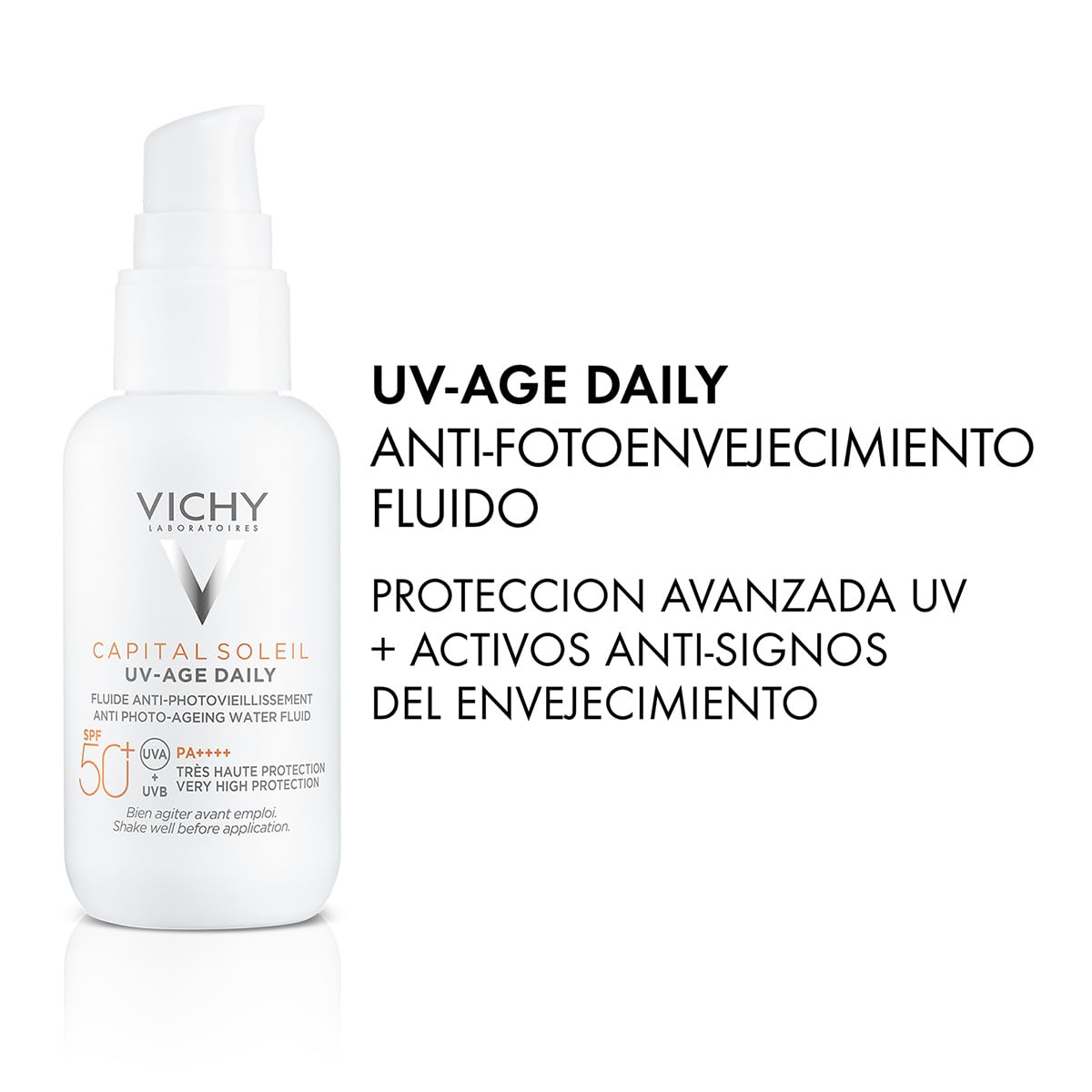 Protector Solar Facial Vichy Capital Soleil Anti-Edad FPS50+ UVAge Diario
