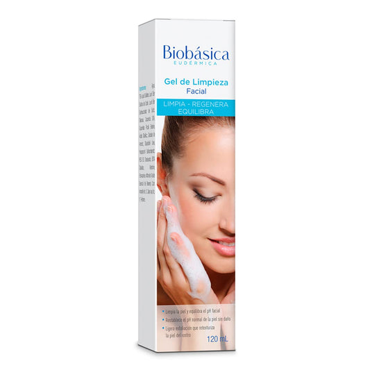 Gel de Limpieza Facial | Para Piel Mixta y Grasa | Limpia | Regenera | Equilibra | Profunda Limpieza de tu Piel