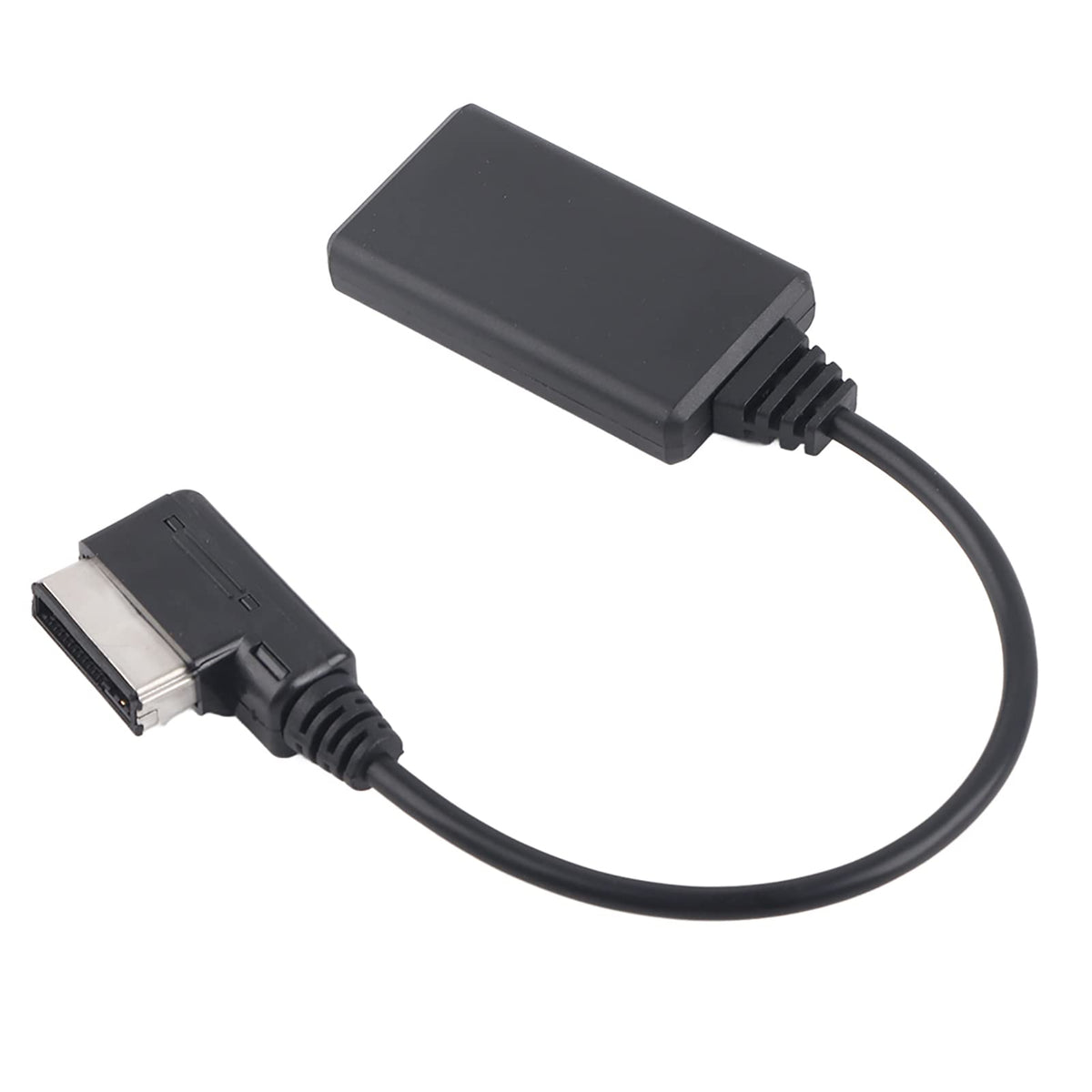 Adaptador AUX Bluetooth5.0 Gorgeri Negro Conector de Música para Audi AMI MMI MDI