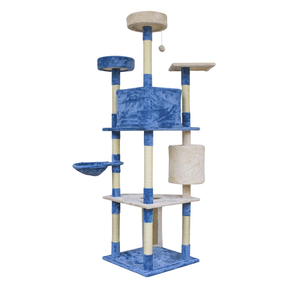 Fancy Pets Mueble/Rascador para Gato Pekín de 200 Centímetros de Altura