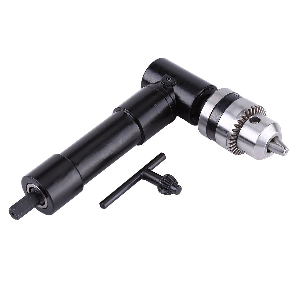 Hilitand Adaptador de ángulo del Impulsor de ángulo Recto de 90 ° Destornillador de Potencia Broca de Mango Hexagonal Adaptador de Broca con Llave de Vaso de 1 Pieza