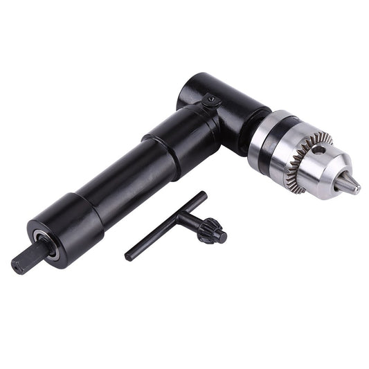 Hilitand Adaptador de ángulo del Impulsor de ángulo Recto de 90 ° Destornillador de Potencia Broca de Mango Hexagonal Adaptador de Broca con Llave de Vaso de 1 Pieza