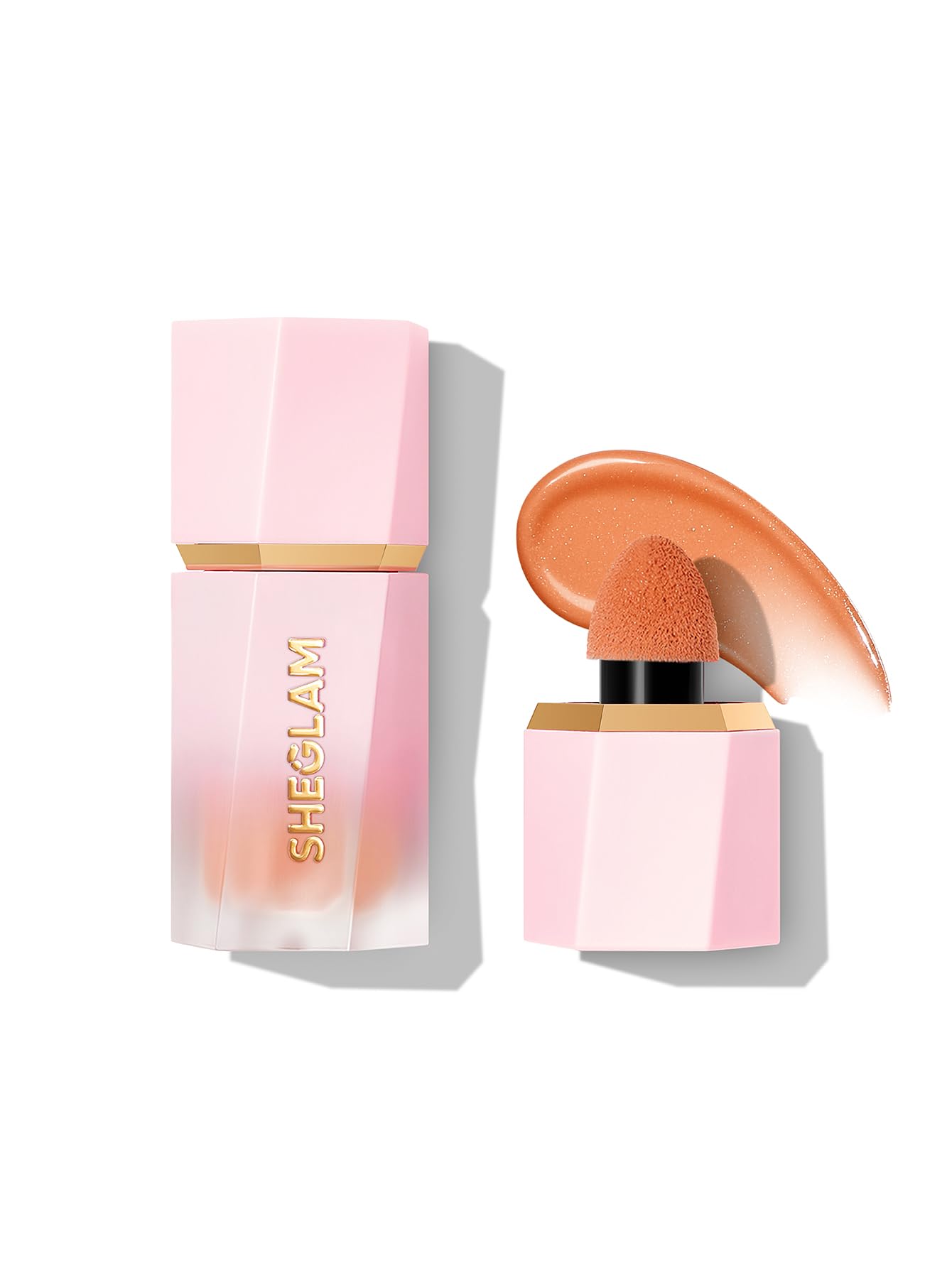 SHEGLAM Color Bloom Dayglow Maquillaje con rubor líquido para mejillas Acabado brillante - Flotante