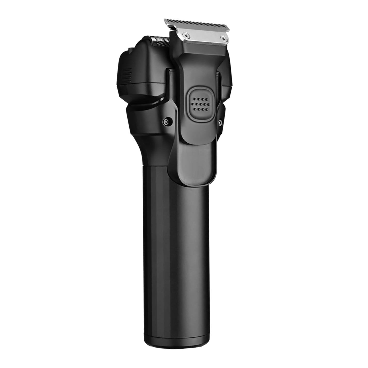 WMARK Kit de afeitado recargable de 2 piezas: afeitadora 2 en 1 para hombre (2 cabezales flotantes reciprocantes) y recortadora para nariz y orejas (10 000 RPM), cubierta de rejilla desmontable y fáci