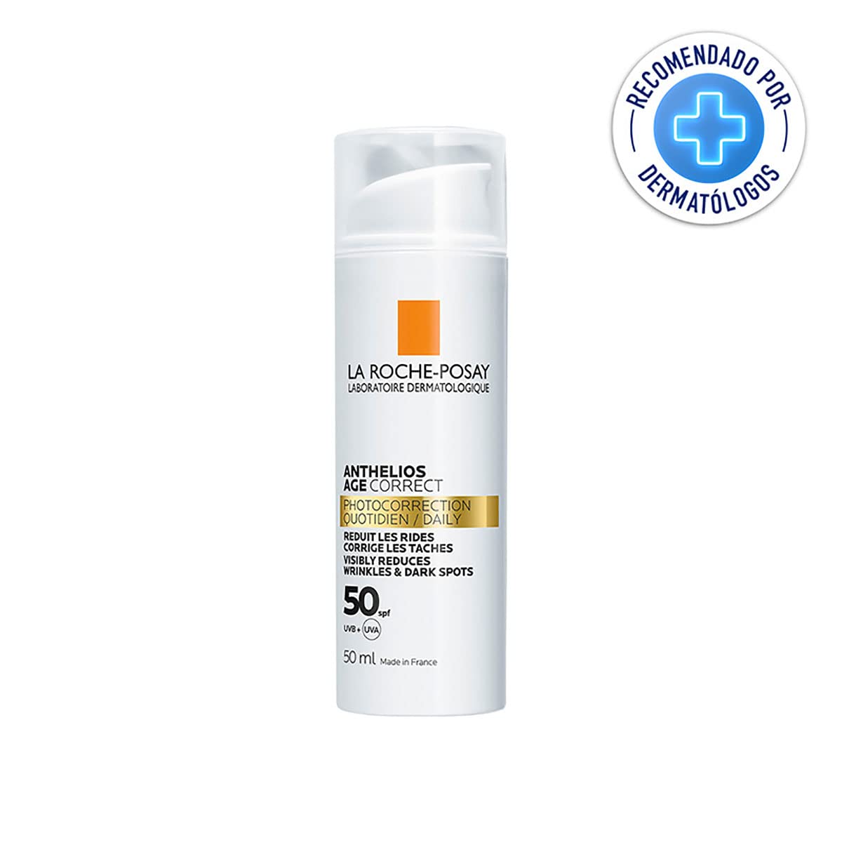 La Roche Posay protector solar facial anthelios age correct crema ligera fps50 + Effaclar serum anti imperfecciones
