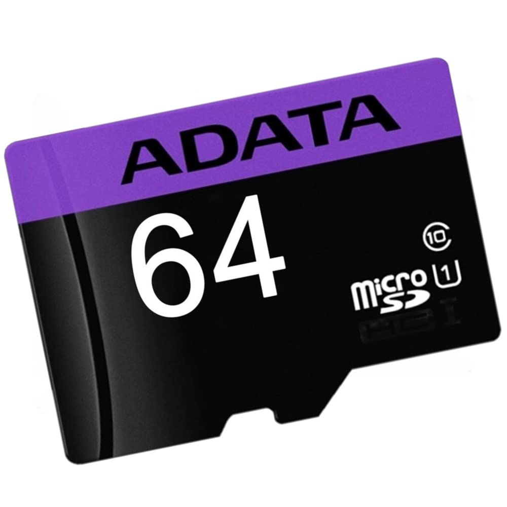 Kit Tarjetas de Memoria PSA 64 GB con Adaptador Resistentes al Frío y al Calor