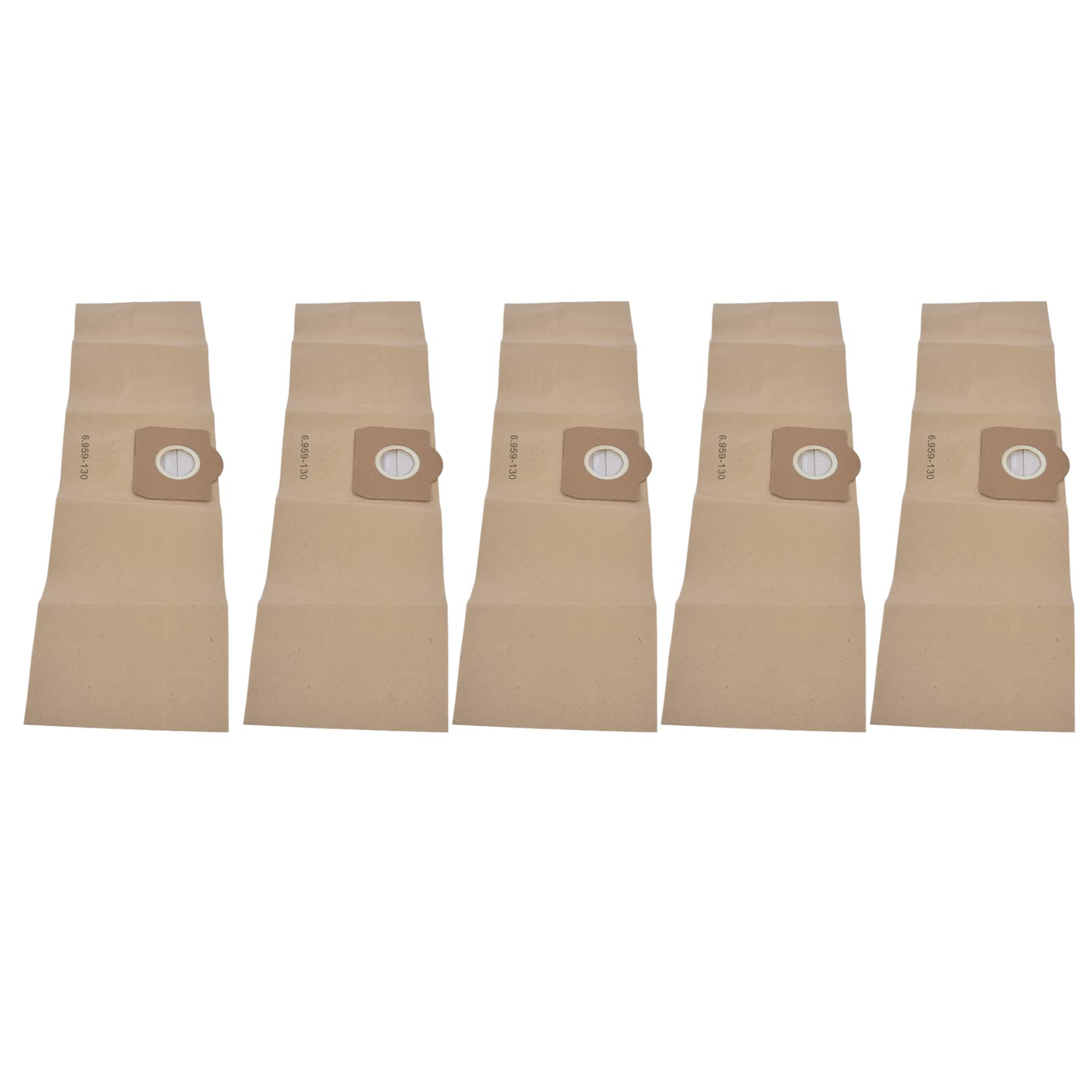 Haofy 5 Uds Bolsa de Polvo para Aspiradora Accesorio para Aspiradora Apto para 6.959‑130.0 Fácil Instalación