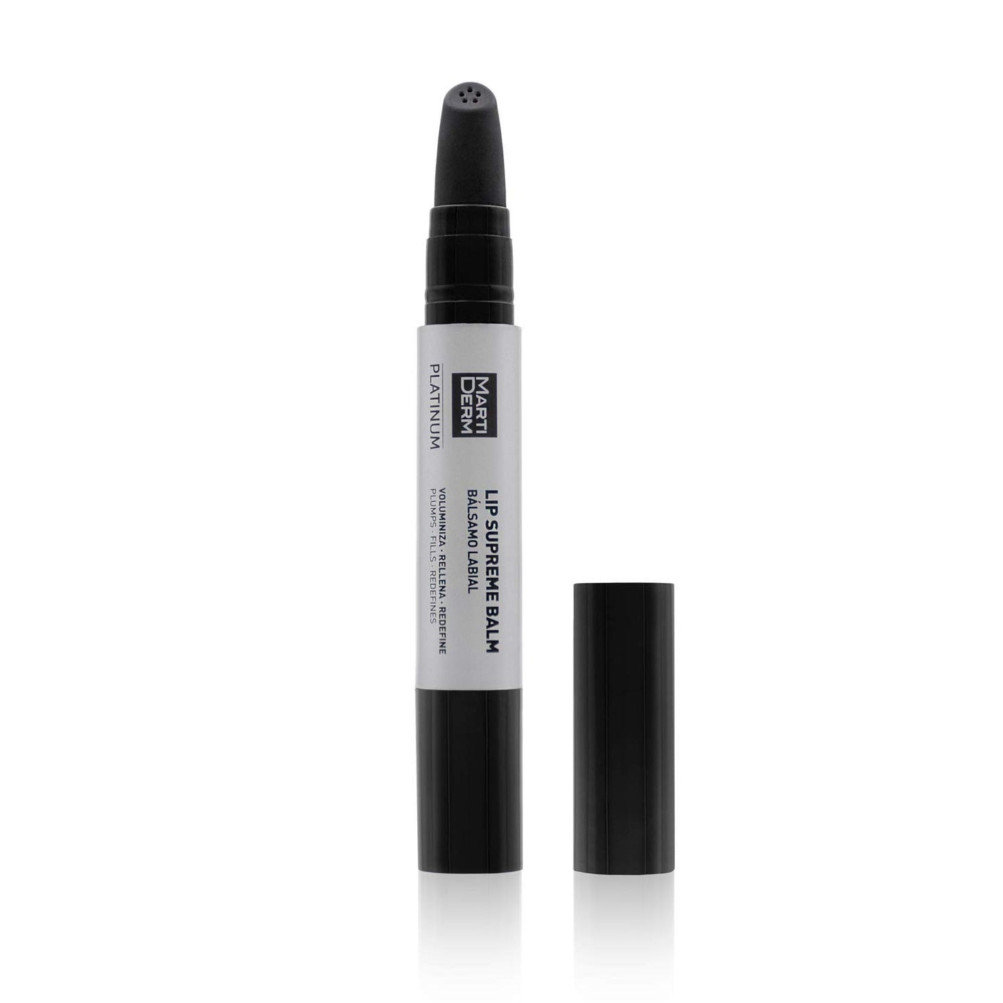 Bálsamo Labial MartiDerm Platinum 4.5 ml con Volumen y Brillo Inmediato