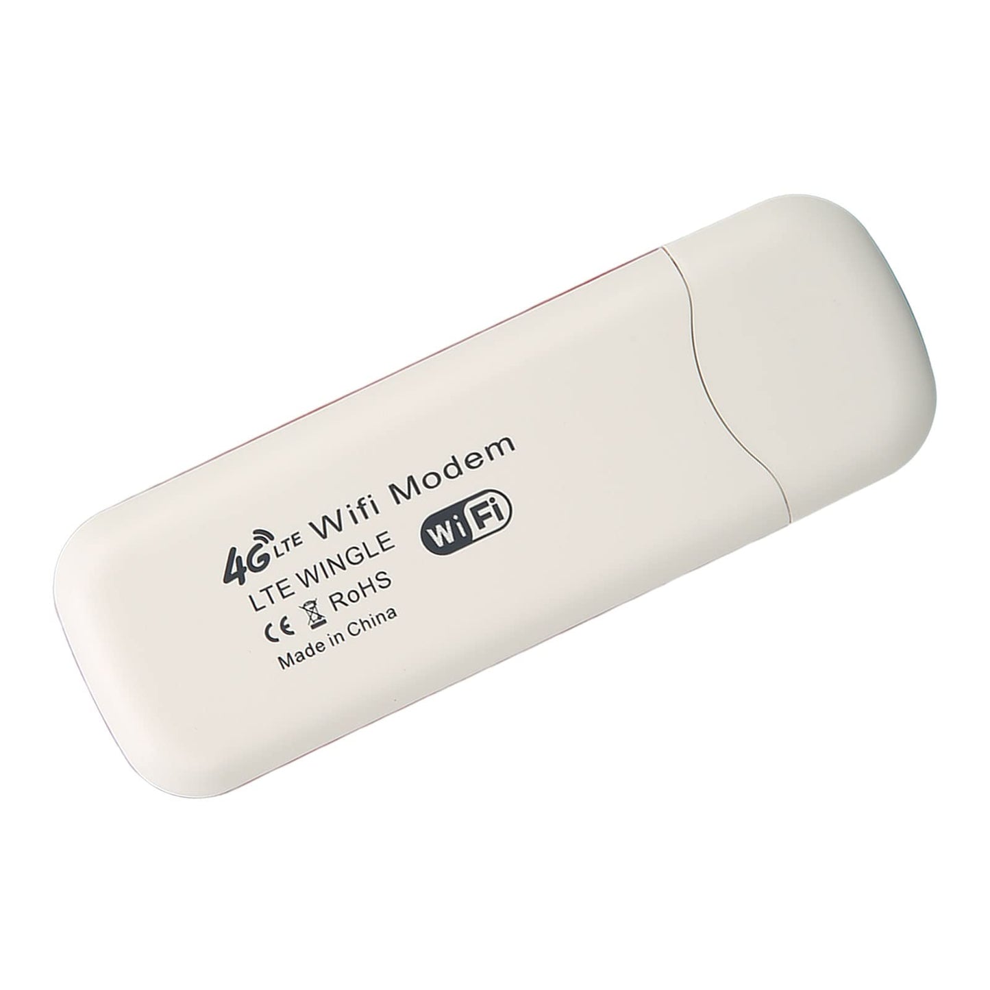 Enrutador WiFi Portátil, Adaptador de Red WiFi USB 4G LTE USB con Ranura para Tarjeta SIM, Cifrado WPA WPA2, Ideal para Viajes en Coche a Casa