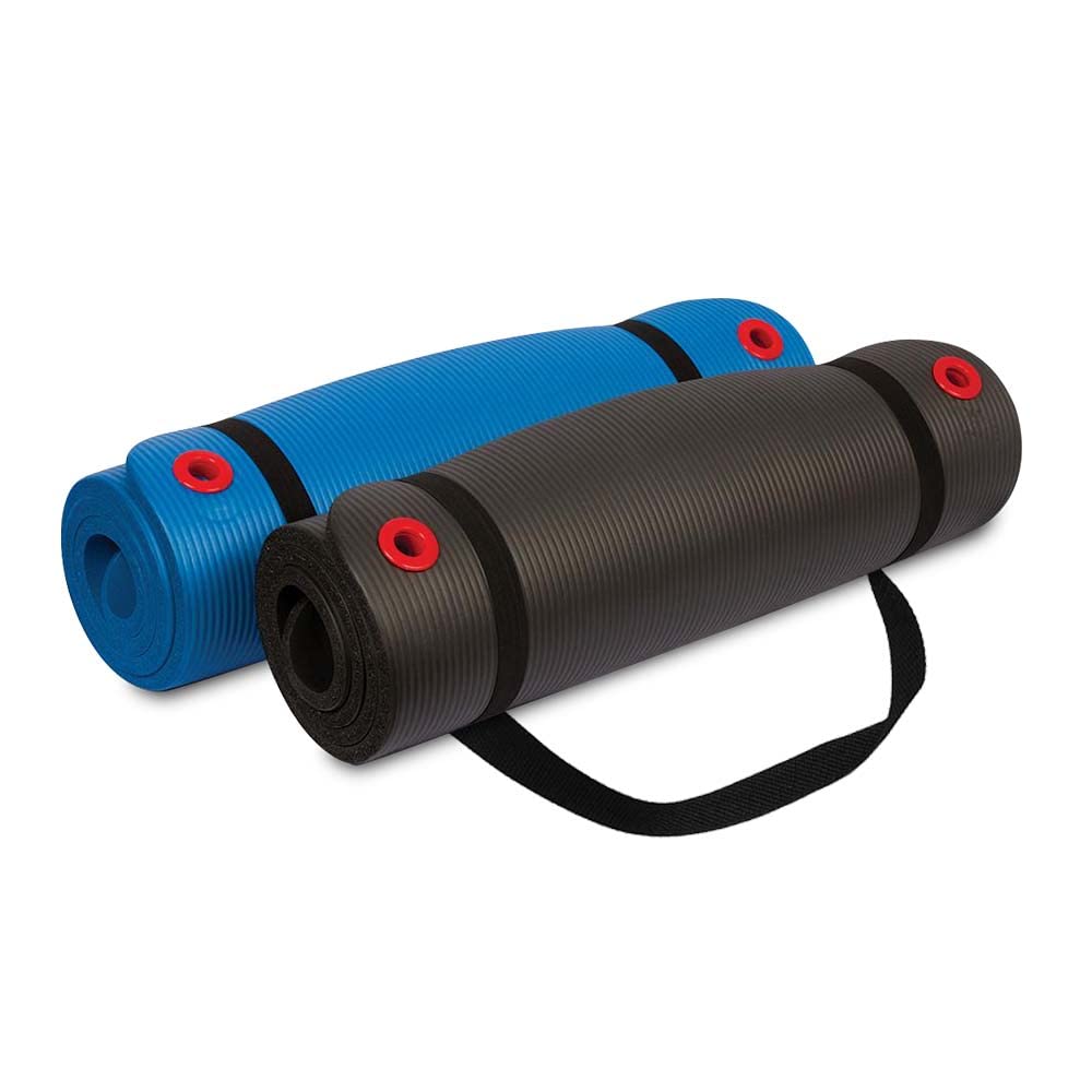 Body Sport - Alfombrilla de Ejercicio, Azul, 56-Inch