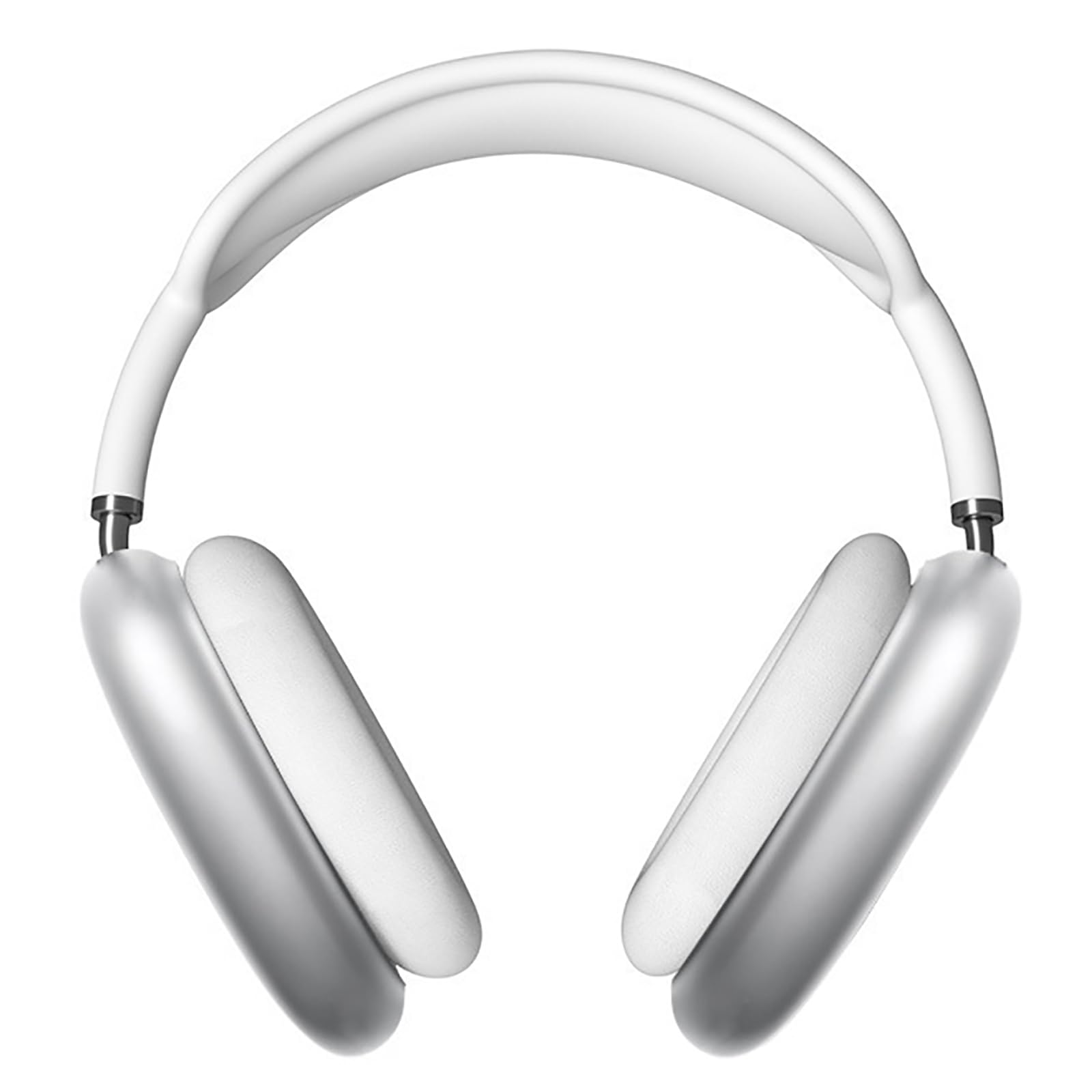 Audífonos inalámbricos on-Ear, Diadema Inalámbricos, Bluetooth 5.1, Micrófono Incorporado para Llamadas, Soporta TF, Conexión de Cable 3.5 mm, hasta 10 Horas, Alcance Inalámbrico de 10 Metros (Plata)