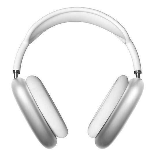 Audífonos inalámbricos on-Ear, Diadema Inalámbricos, Bluetooth 5.1, Micrófono Incorporado para Llamadas, Soporta TF, Conexión de Cable 3.5 mm, hasta 10 Horas, Alcance Inalámbrico de 10 Metros (Plata)