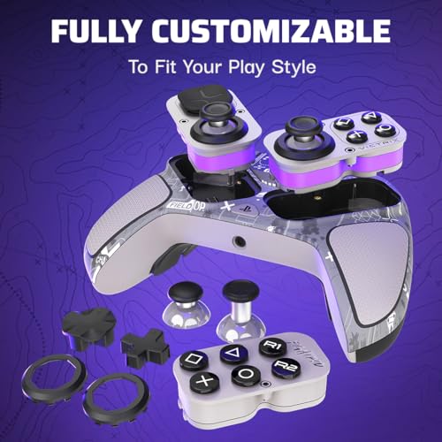 Controlador Inalámbrico PDP Victrix Pro BFG para PS5 PS4 PC Modular Esports en Negro para Gaming Profesional