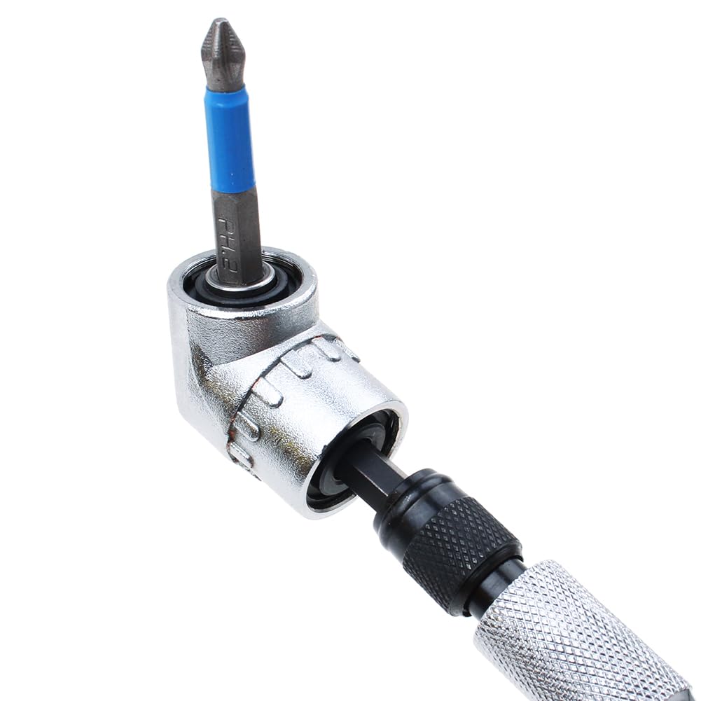 AUTOTOOLHOME Hex Flexible Flex Shaft Quick Change Magnetic Screwdriver Extension Angle Driver Adapter by autotoolhome