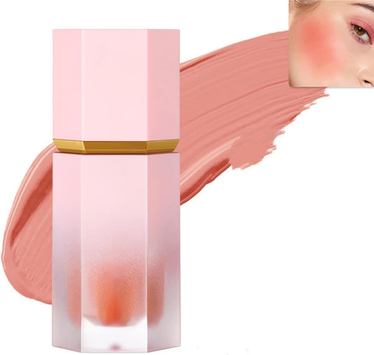 Rubor En Crema, Rubor en Barra Maquillaje Rubor Blush En Duradero, Rubor Súper Sedoso Natural, Blush De Makeup Para Maquillaje Mujer Niña, Rubor Facial Hidratante Para Mejillas