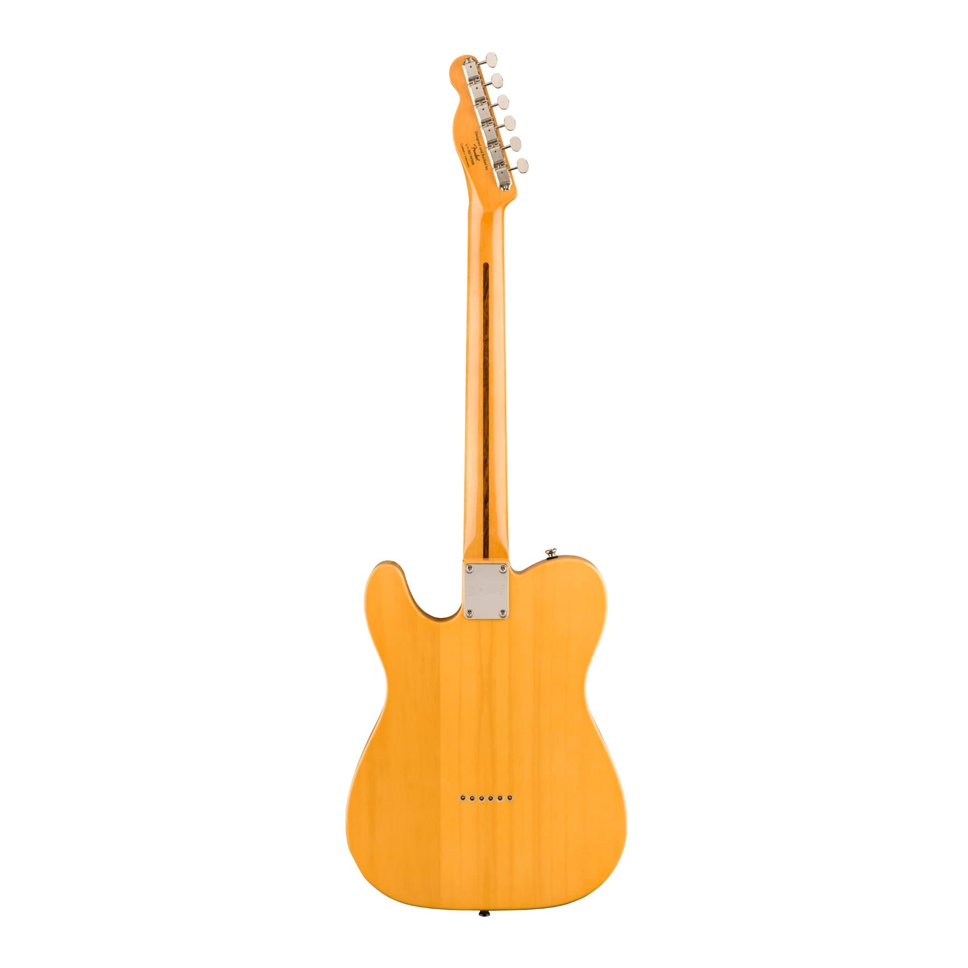 Squier by Fender Electric Guitar, with 2-Year Warranty, Classic Vibe 50s Telecaster, Maple Fingerboard with Vintage-Style Tuning Machines, Butterscotch Blonde, Pine Body, Vintage-Tint Gloss Finish