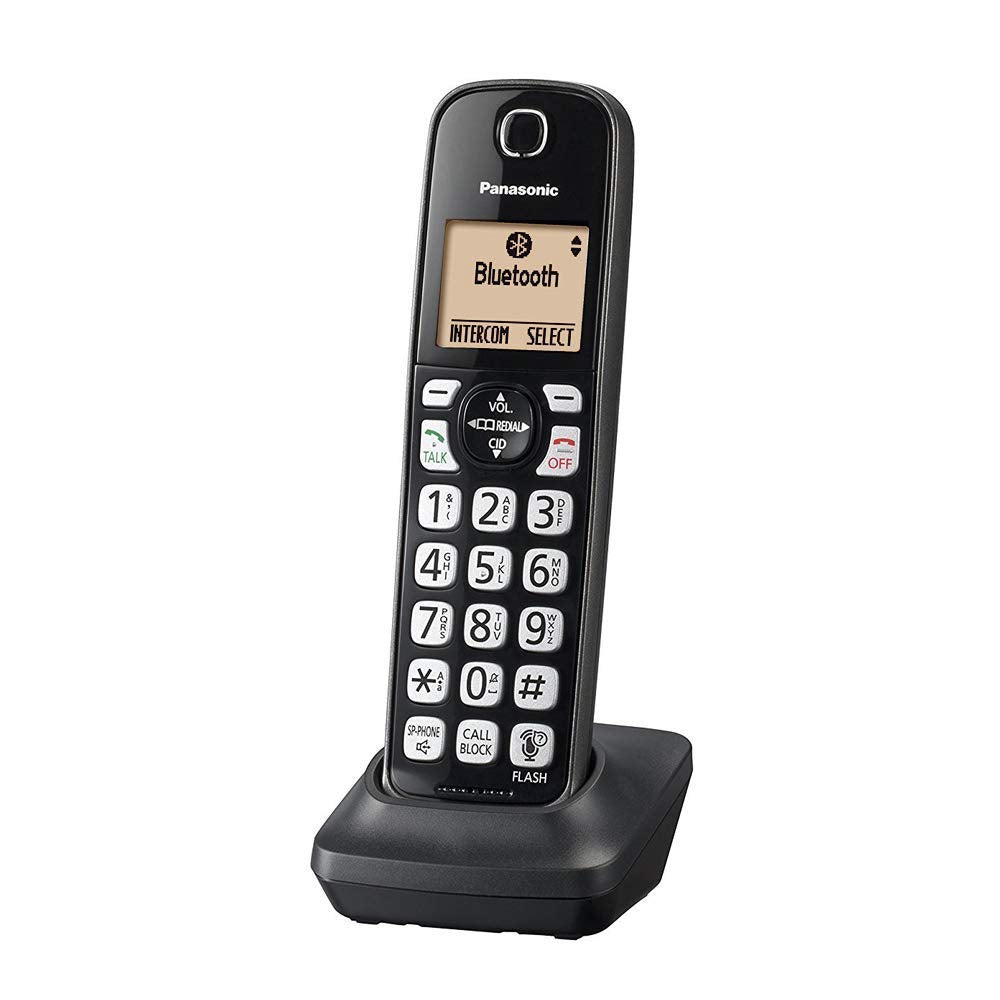 Panasonic KX-TG833 DECT 6.0 - Paquete de teléfono Bluetooth con 3 auriculares