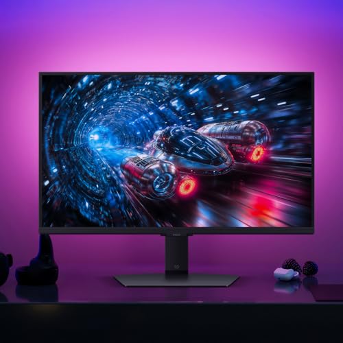 Samsung Monitor Odyssey G7 27'' 360Hz 4K UHD (3840x2160), Gaming Monitor LS27FG702ELXZX, Tiempo de Respuesta de 0.01ms (GtG), FreeSync Premium VA Panel USB-C