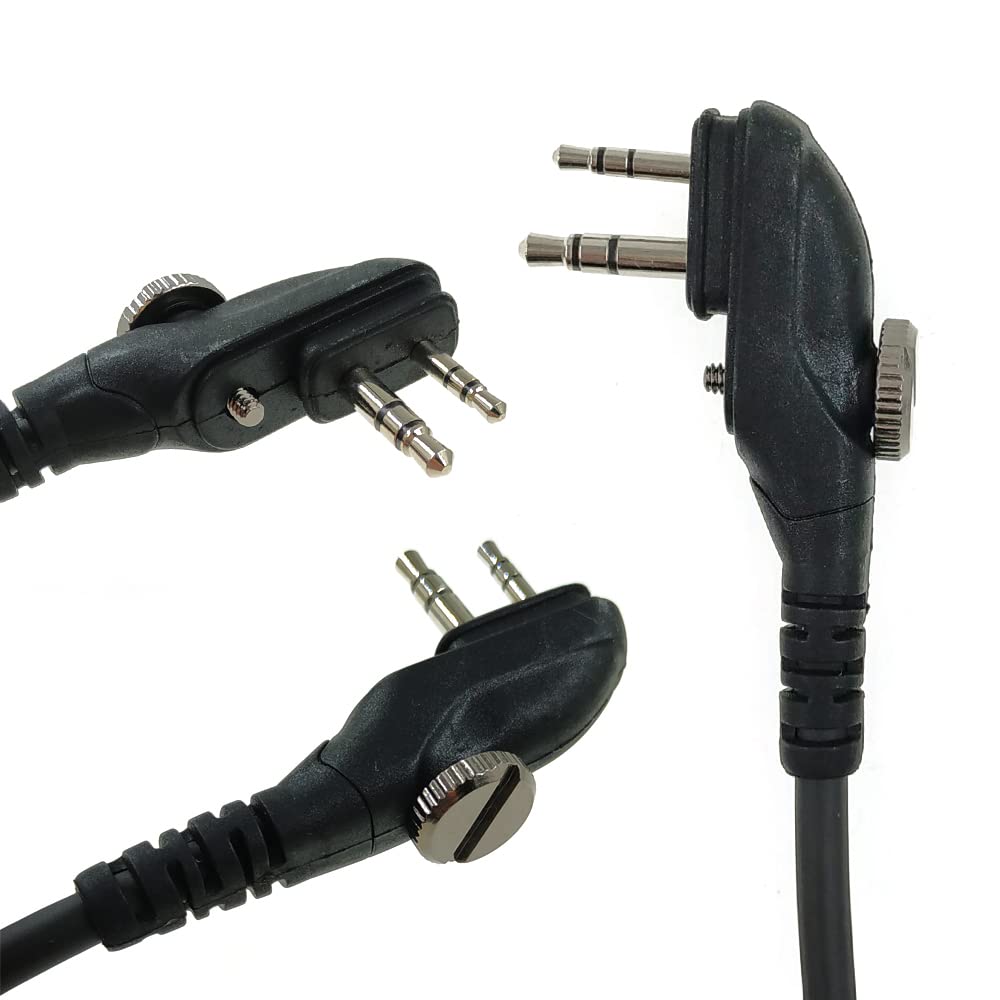 Micrófono Altavoz Portátil ANYSECU Negro IP54 para Radio Bidireccional Hytera