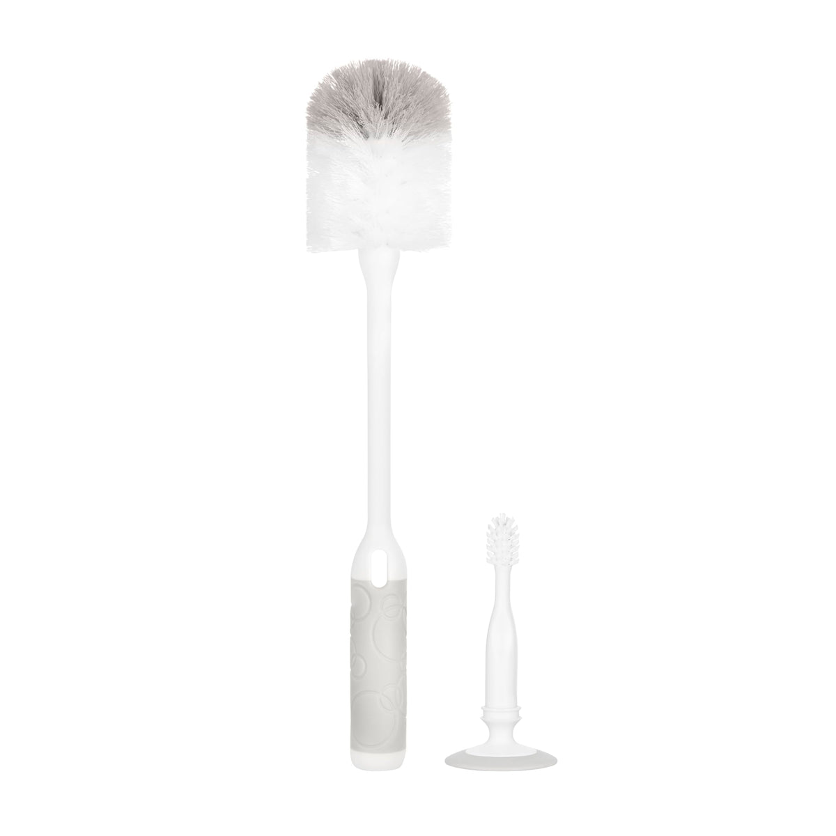 Ubbi - Cepillo para Botellas - Limpieza Profunda y Práctica - Color Gris