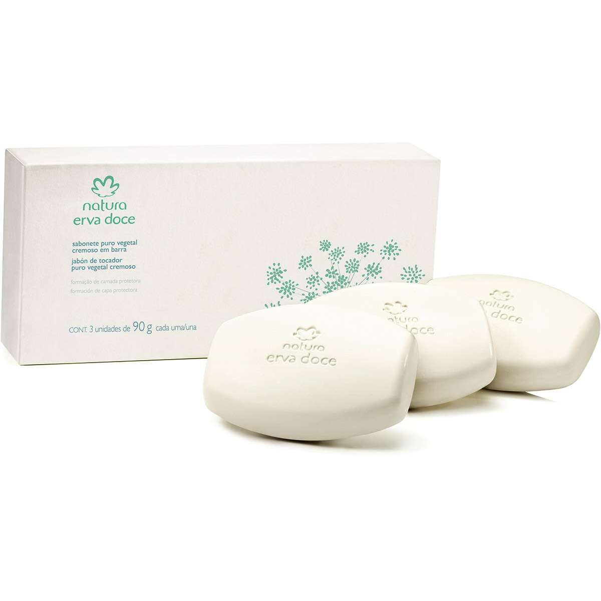 Natura Erva Doce Bar Soap 3x90g