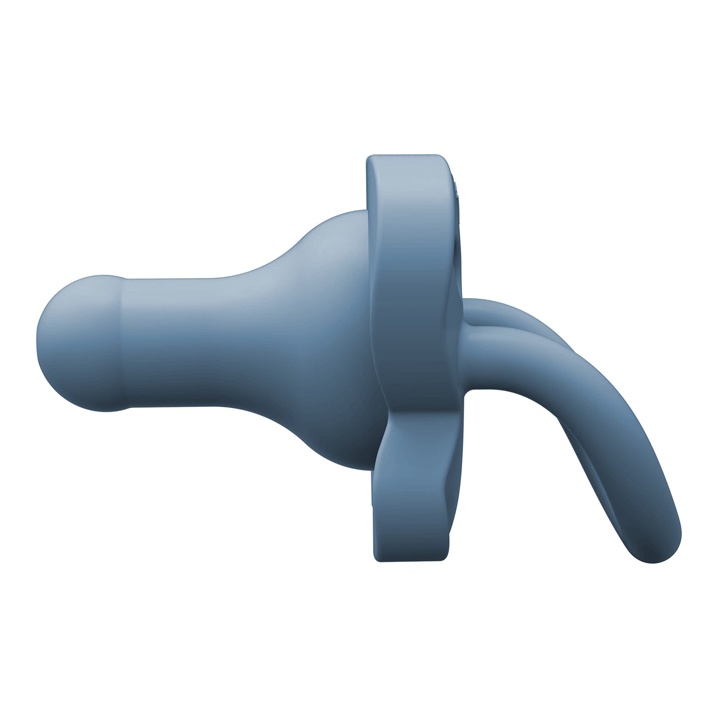 Chupete de Bebé Dr. Brown's Azul 100% Silicona Diseño Contorneado Paquete de 4 0-6 Meses