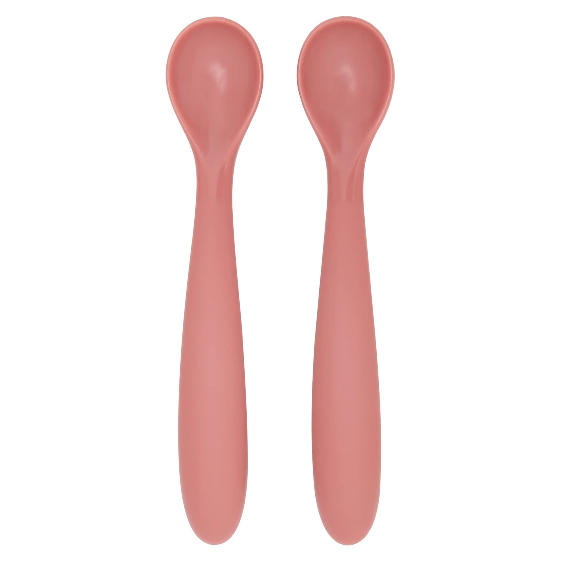 Cuchara de Silicona Dollop Azul para Bebé